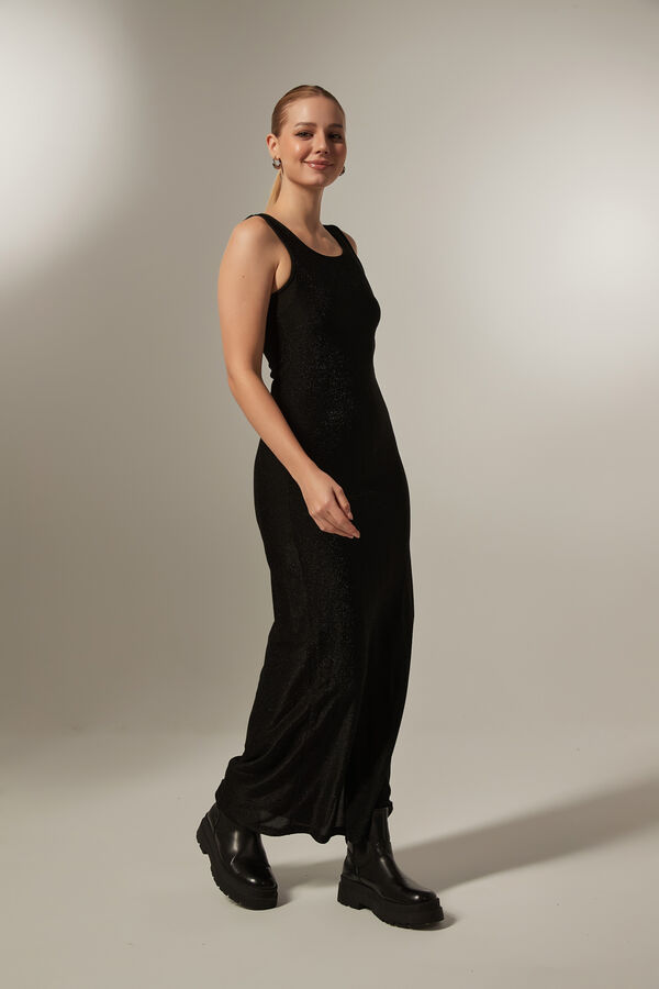 VESTIDO LUYE NEGRO image number null