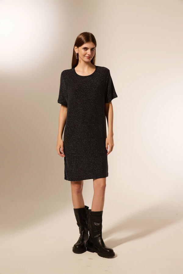 VESTIDO VUELA NEGRO image number null