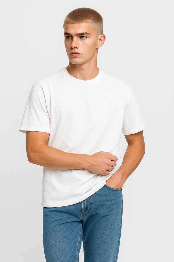 REMERA MEMEN MARFIL  / OFF WHITE image number null