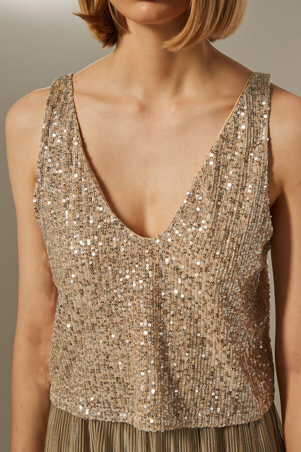 BLUSA EXPLORA DORADO image number null