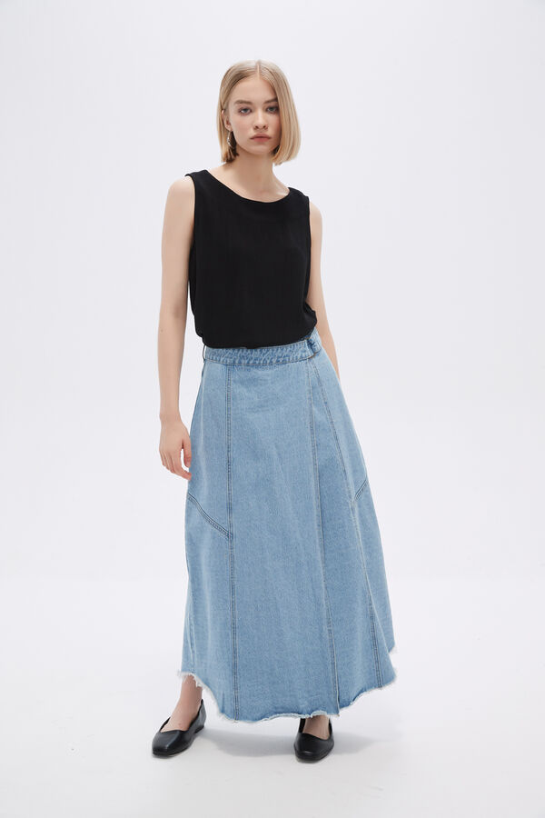 FALDA LUZA CELESTE image number null