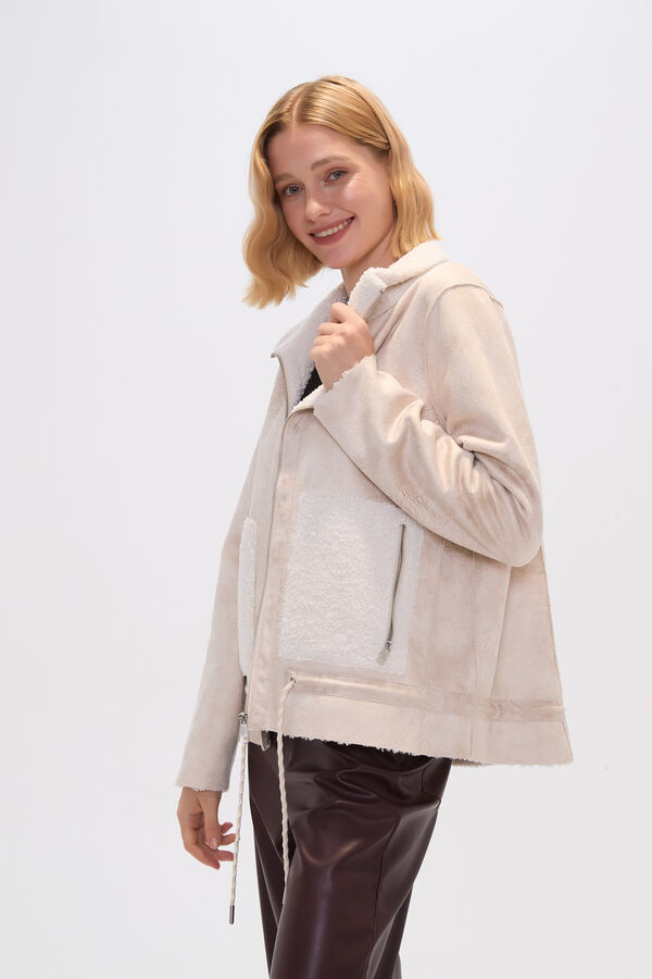 CAMPERA SILVA CRUDO / NATURAL image number null
