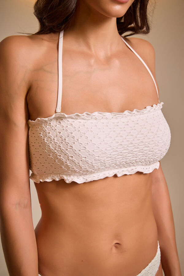 BANDEAU NAHIRA MARFIL  / OFF WHITE image number null