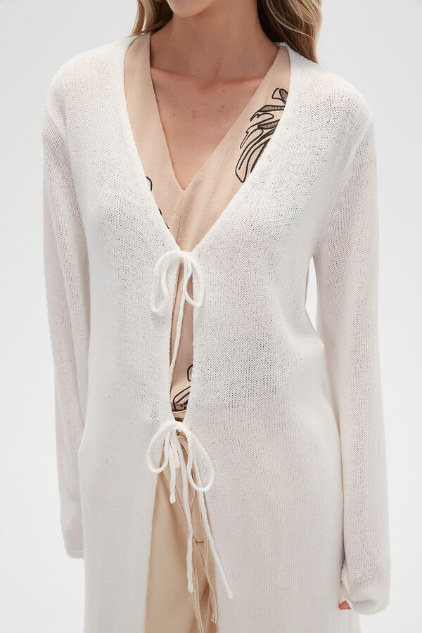 SACO AWIEKA MARFIL  / OFF WHITE image number null