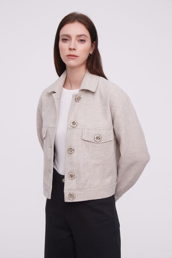 CHAQUETA LOPINO ARENA MELANGE image number null
