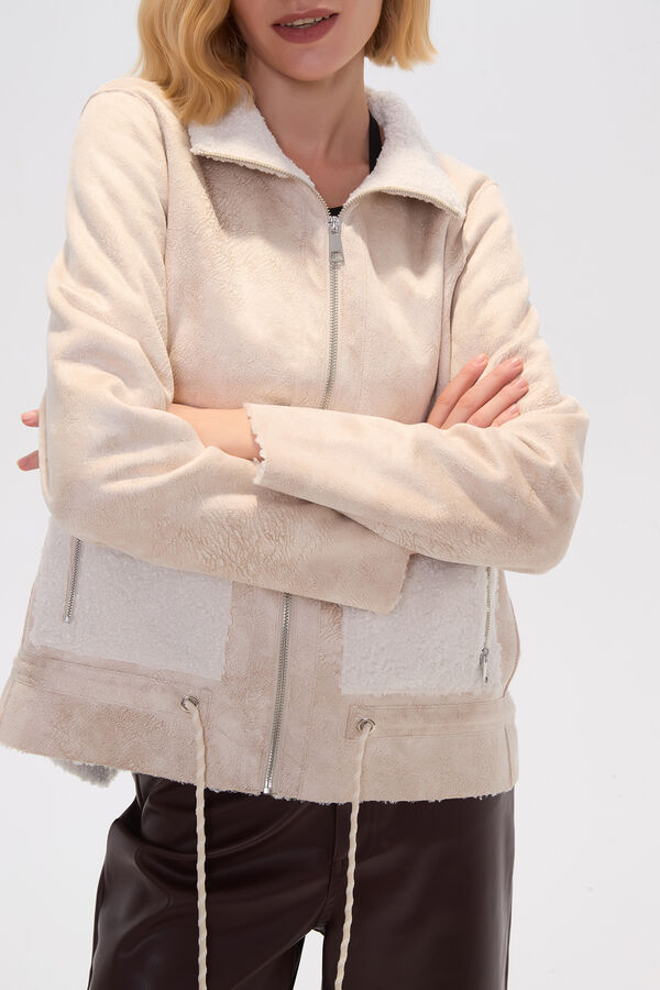 CAMPERA SILVA CRUDO / NATURAL image number null