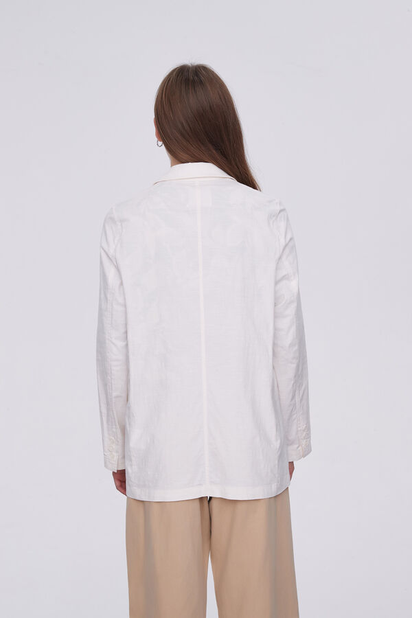 BLAZER FELIZZIA MARFIL  / OFF WHITE image number null