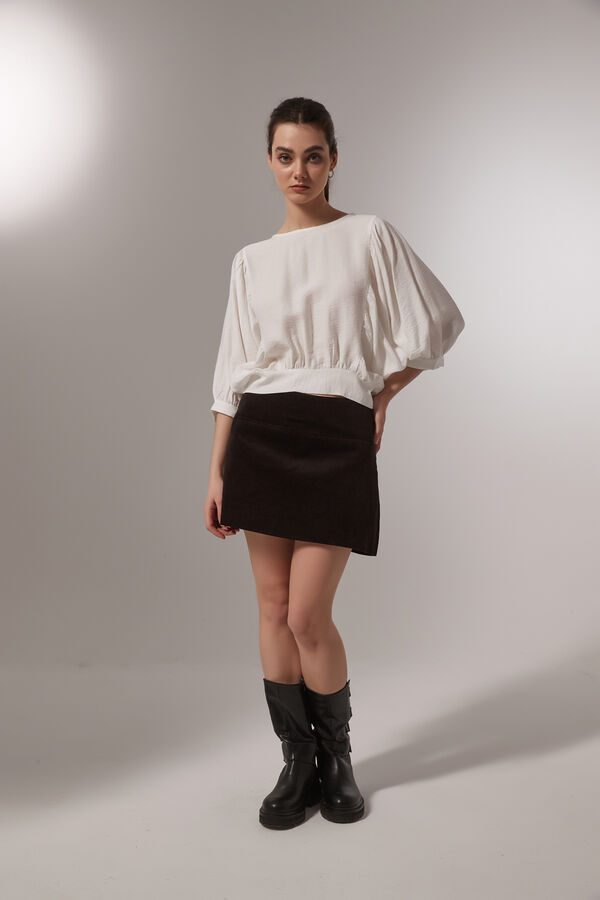 FALDA VIERNO CHOCOLATE image number null