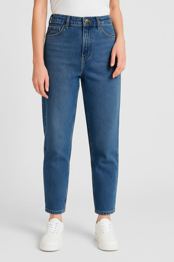 PANTALON TROIA AZUL GRISACEO image number null