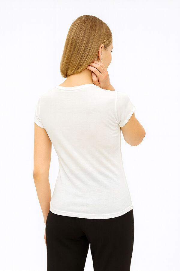 BLUSA SUIDE BLANCO image number null