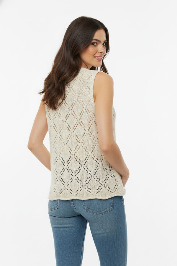 CHALECO LIRIOT CRUDO / NATURAL image number null