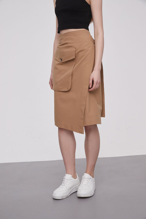 FALDA COPAL BEIGE image number null