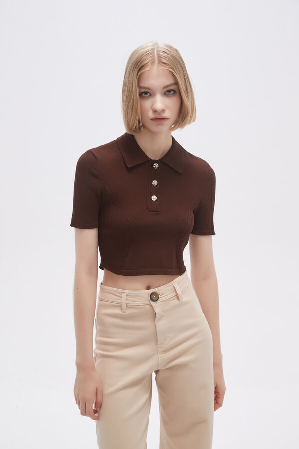 REMERA CPH MARRON image number null