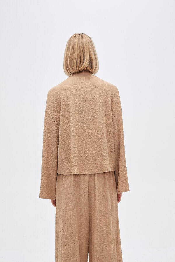 TOPS RELE BEIGE OSCURO image number null