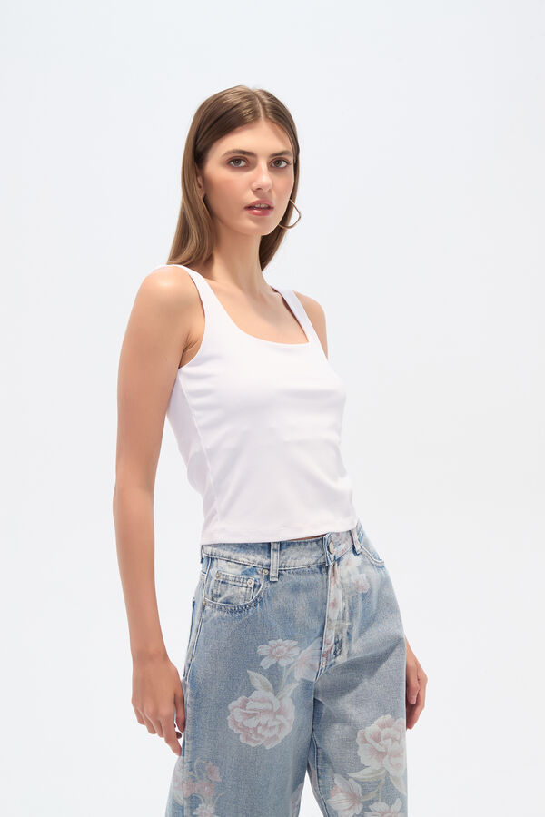 MUSCULOSA RAMAS BLANCO image number null
