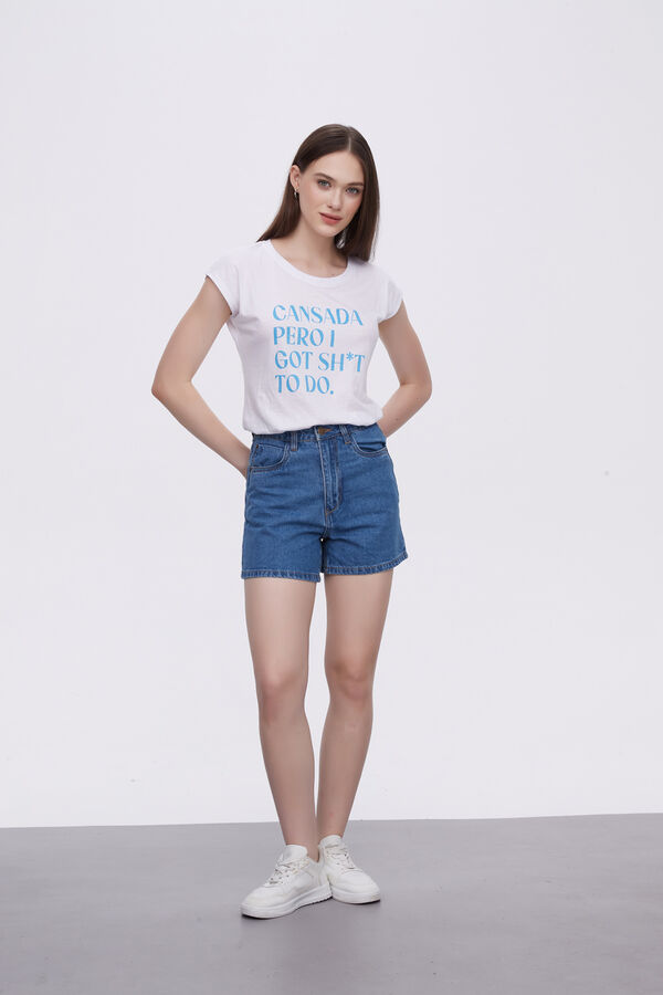 SHORT KAMALA AZUL MEDIO image number null