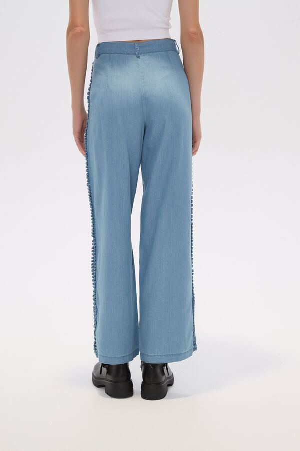 PANTALON BOLINER AZUL CLARO image number null