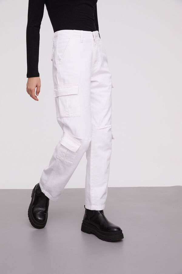 PANTALON LEHCO BLANCO image number null