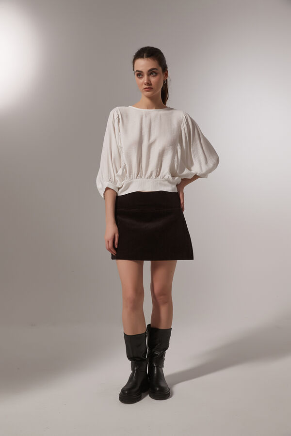 FALDA VIERNO CHOCOLATE image number null