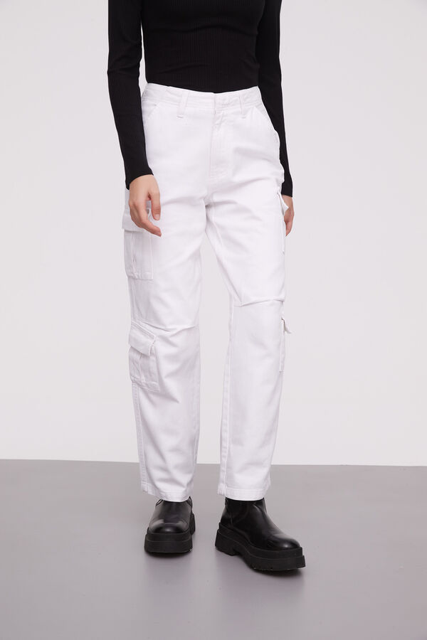 PANTALON LEHCO BLANCO image number null