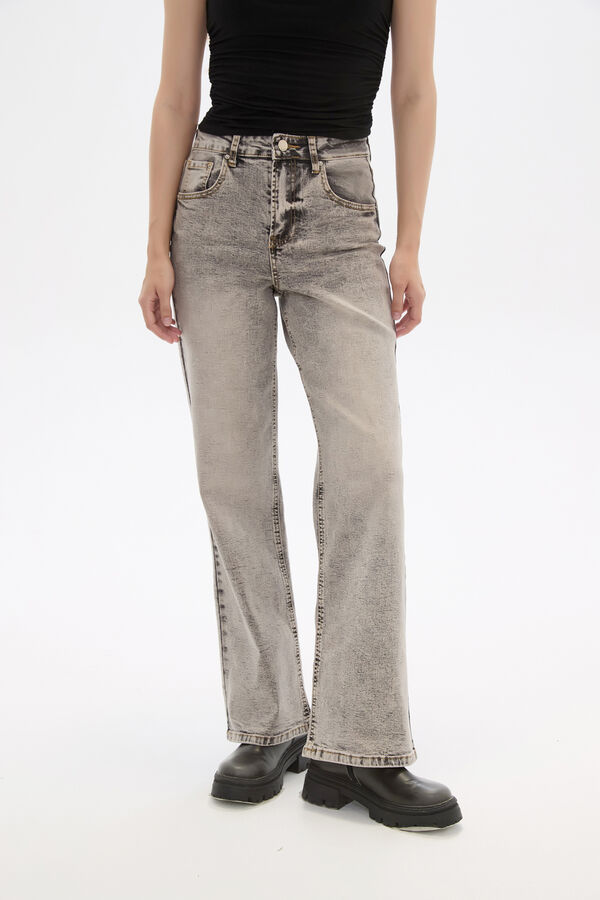 PANTALON GEILAN GRIS CLARO image number null