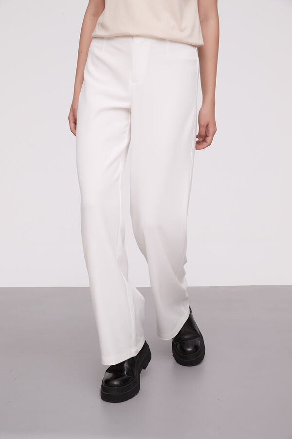 PANTALON VALSINNI MARFIL  / OFF WHITE image number null