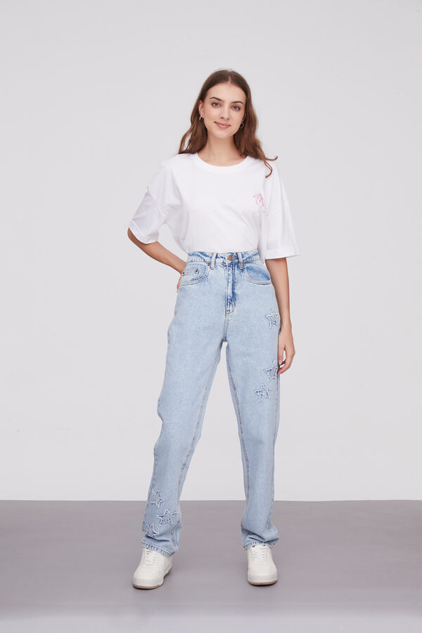 PANTALON ARCHY CELESTE GRISACEO image number null