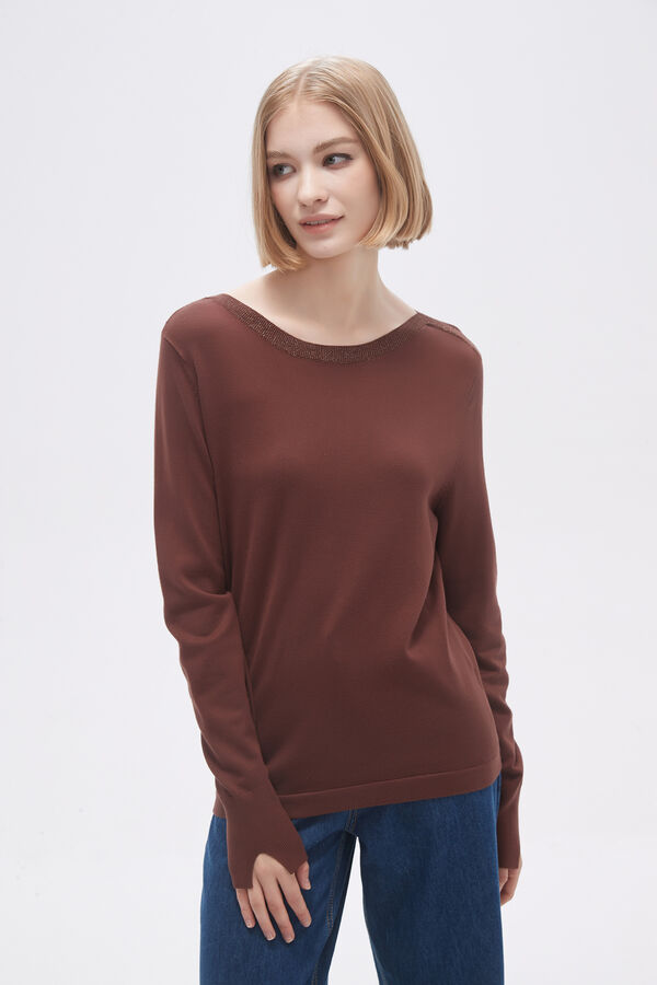 SWEATER MACE CHOCOLATE