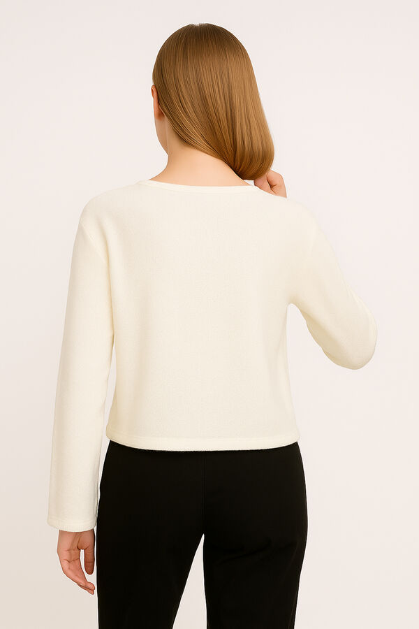 SWEATER MIREZA MARFIL  / OFF WHITE image number null