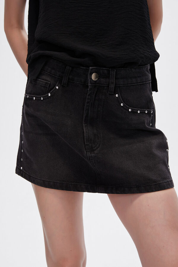 FALDA SUMAYA GRIS OSCURO image number null