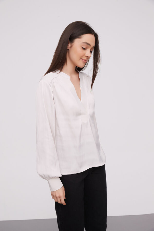 BLUSA CILENI CRUDO / NATURAL