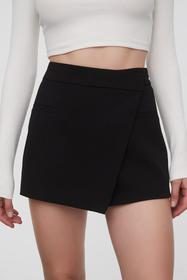 SHORT FURE NEGRO image number null