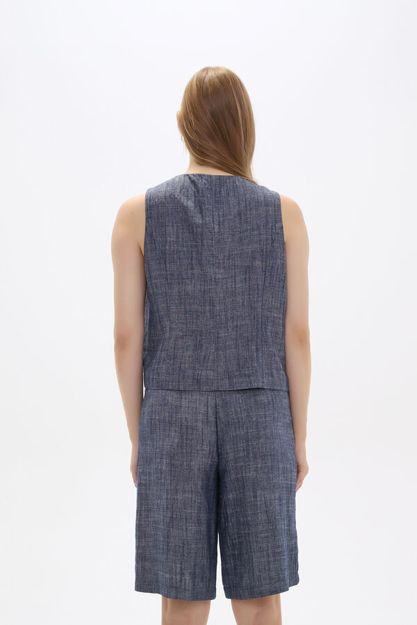 CHALECO LACHE AZUL PIEDRA image number null