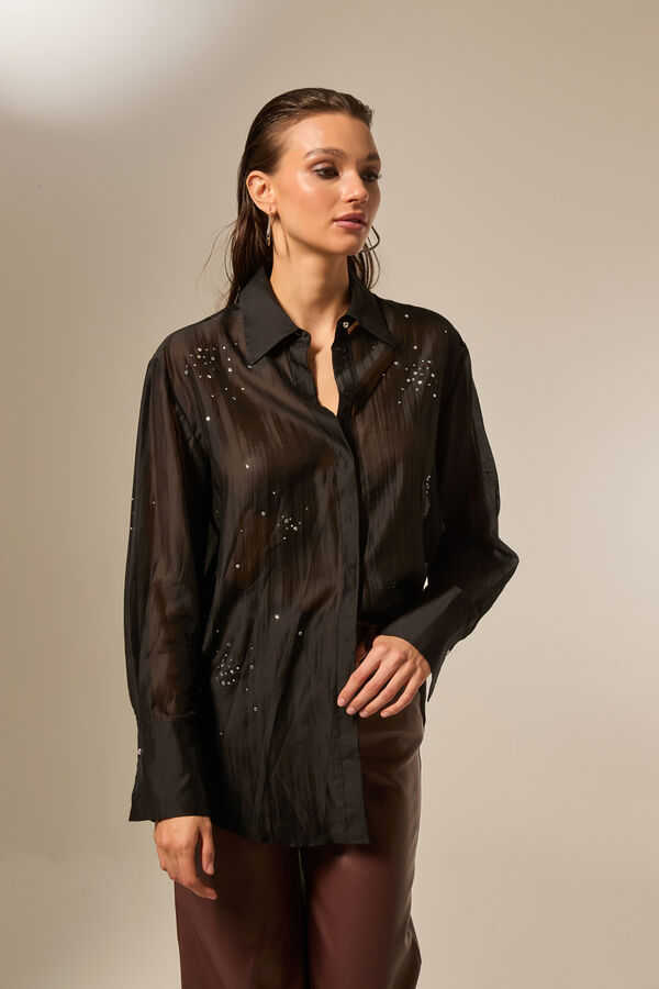 CAMISA XELARIE NEGRO image number null