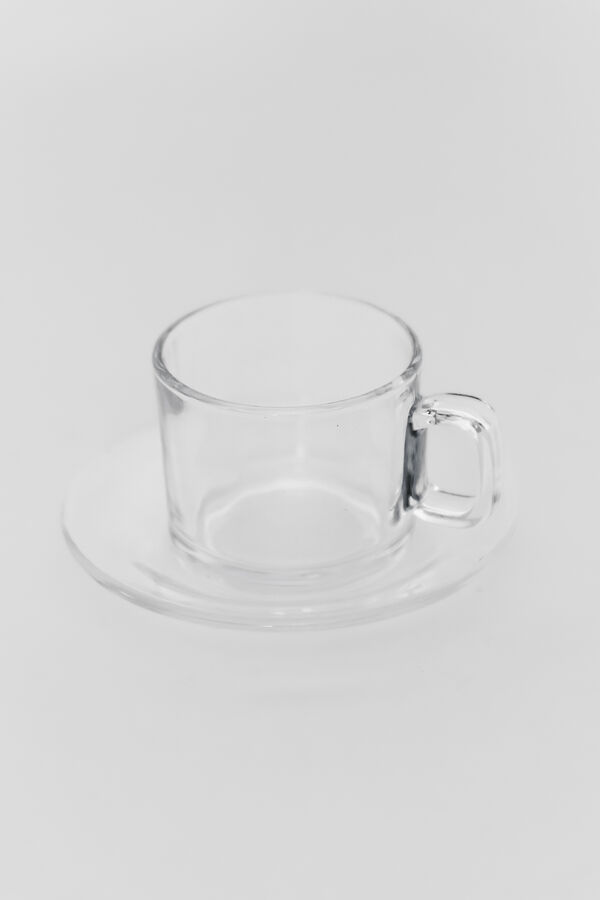 Taza con Plato COLOR UNICO image number null