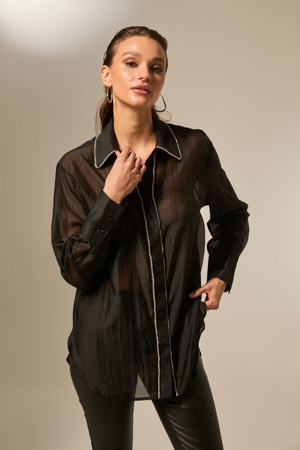 CAMISA VANUREL NEGRO image number null