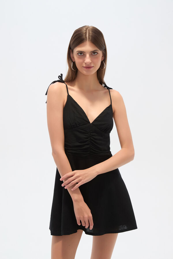 VESTIDO XALYA NEGRO image number null