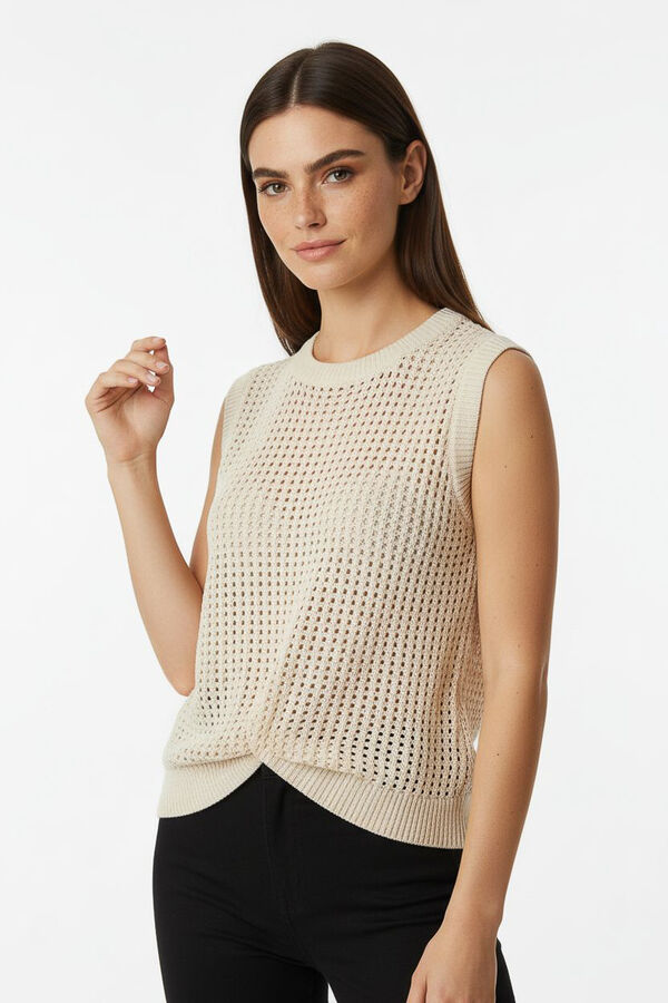 CHALECO TURNER CRUDO / NATURAL image number null