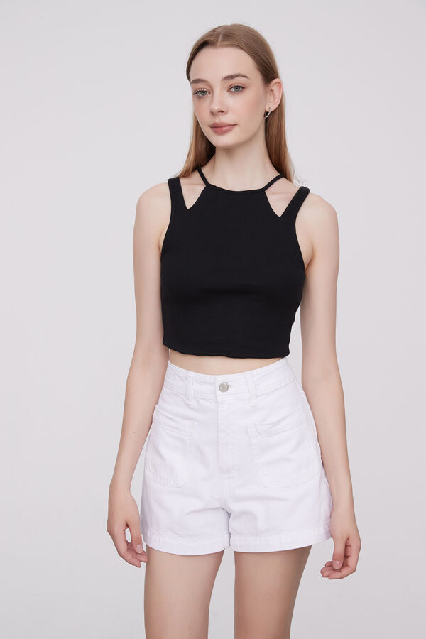 TOPS ALMERINDA NEGRO