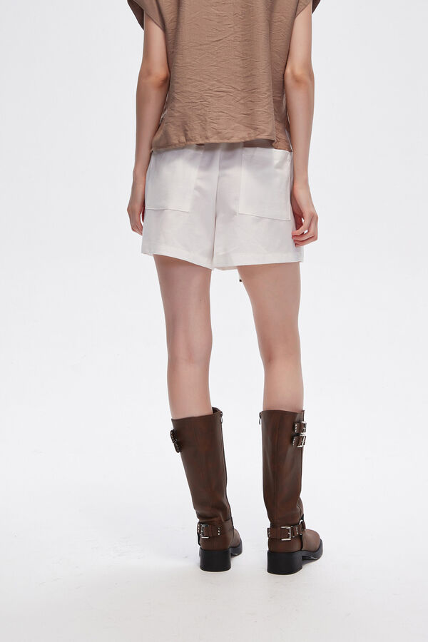 SHORT COZCATL MARFIL / OFF WHITE
