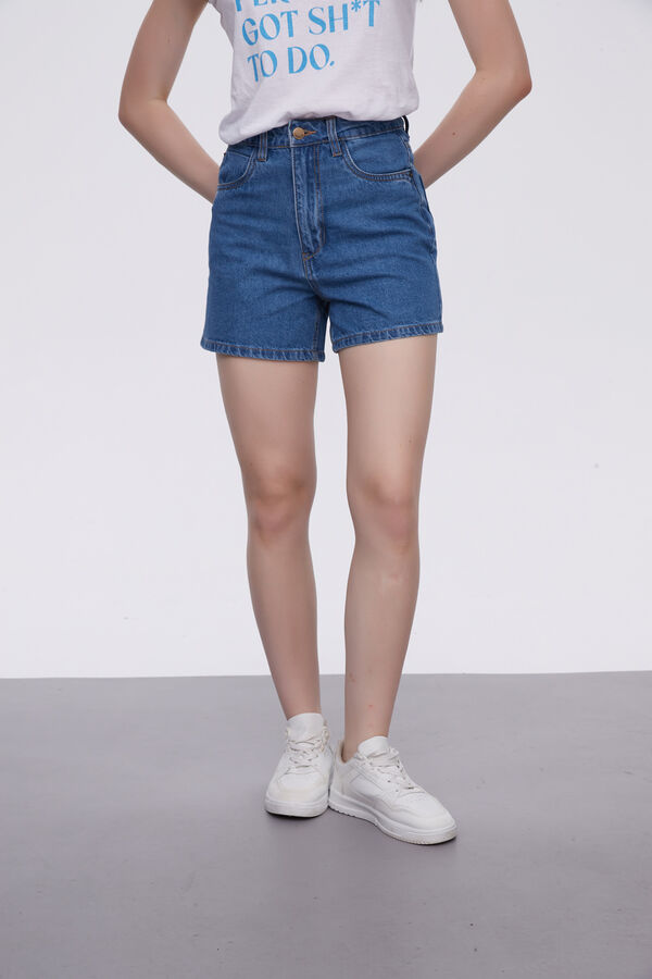 SHORT KAMALA AZUL MEDIO image number null