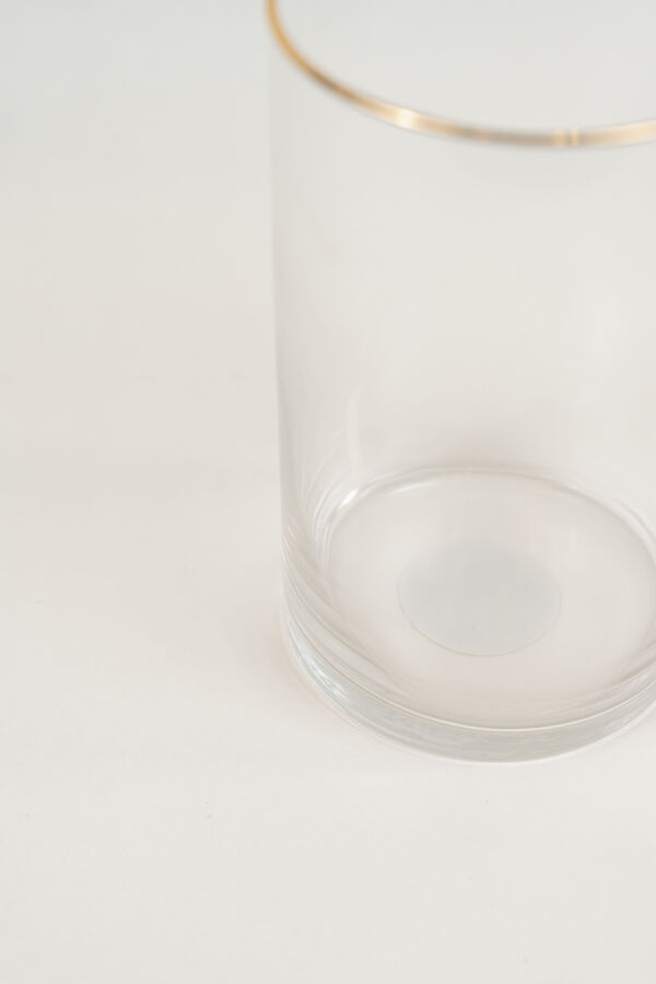 Florero Rosin Borde dorado COLOR UNICO image number null