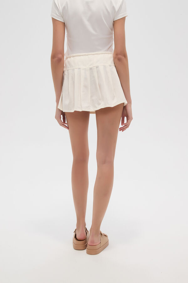 FALDA NORIS MARFIL  / OFF WHITE image number null