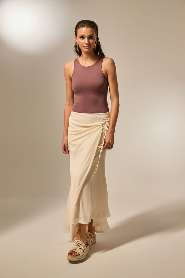 FALDA LURALIA CRUDO / NATURAL image number null