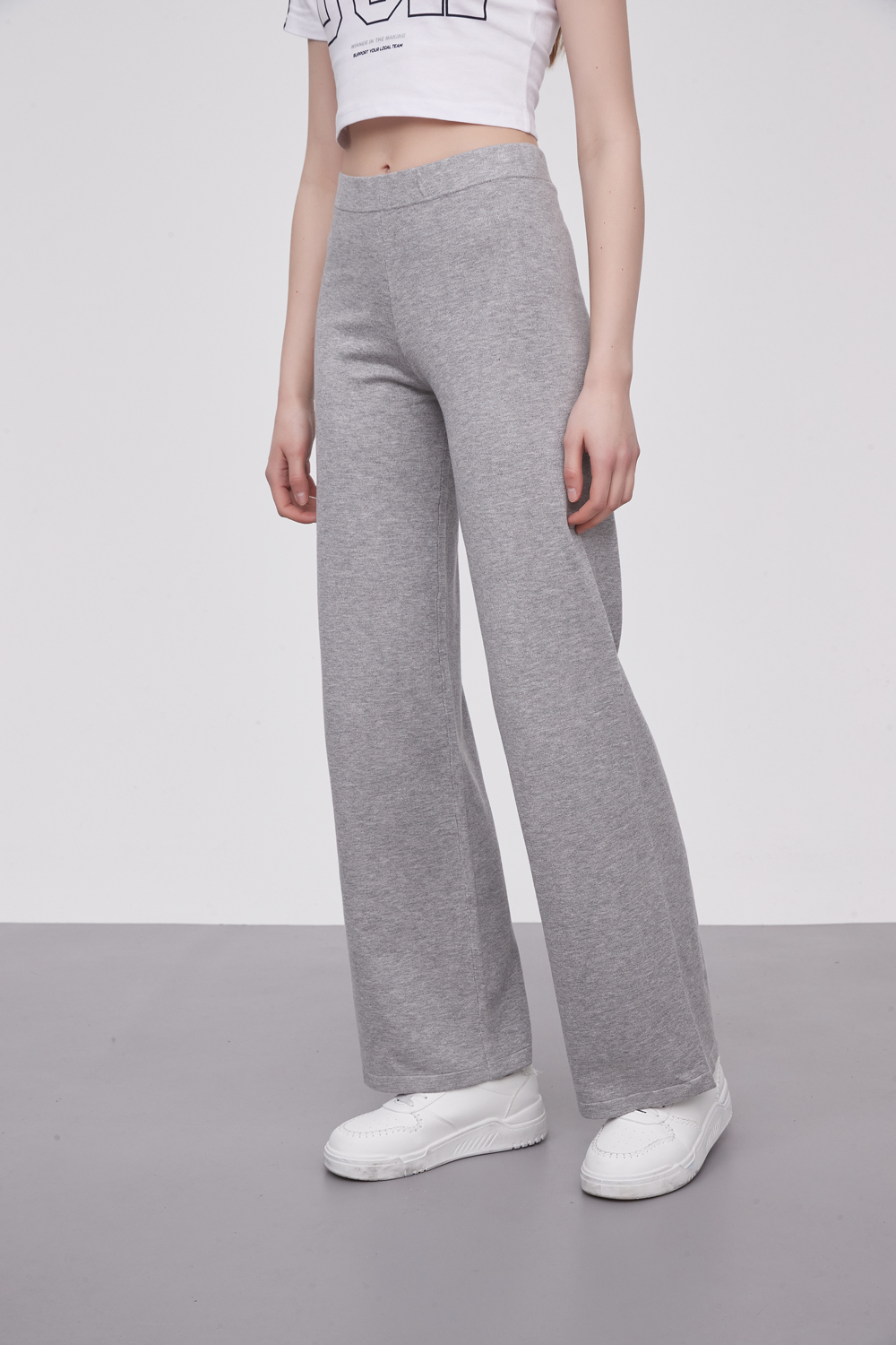 PANTALON JAMBEL GRIS MELANGE MEDIO