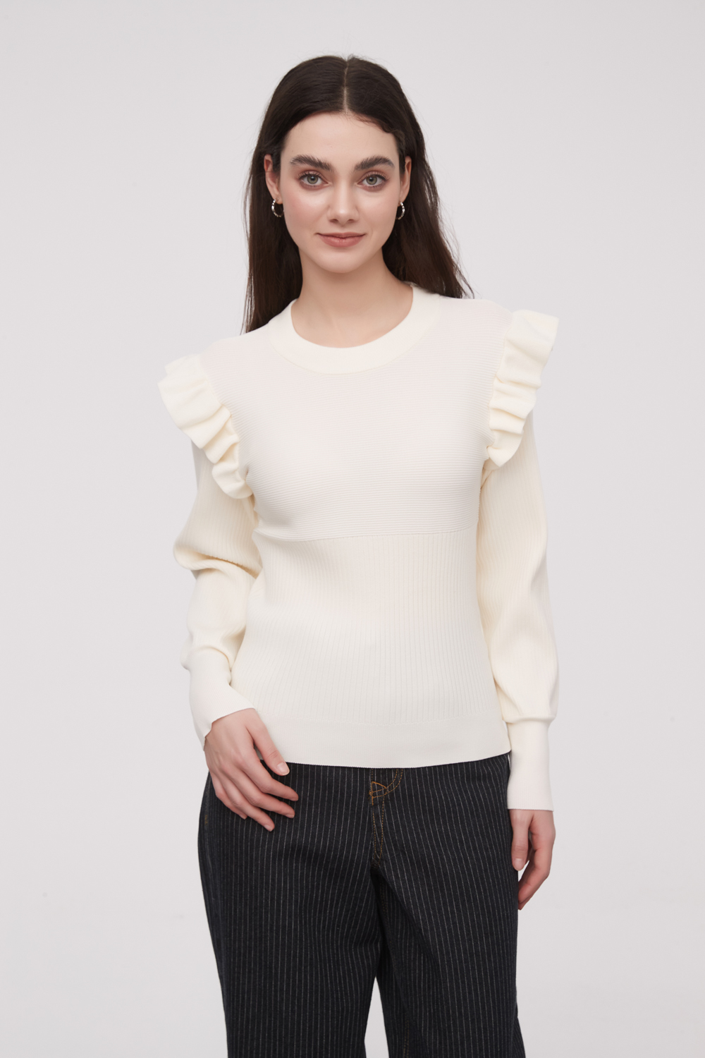 SWEATER DELMO CRUDO / NATURAL